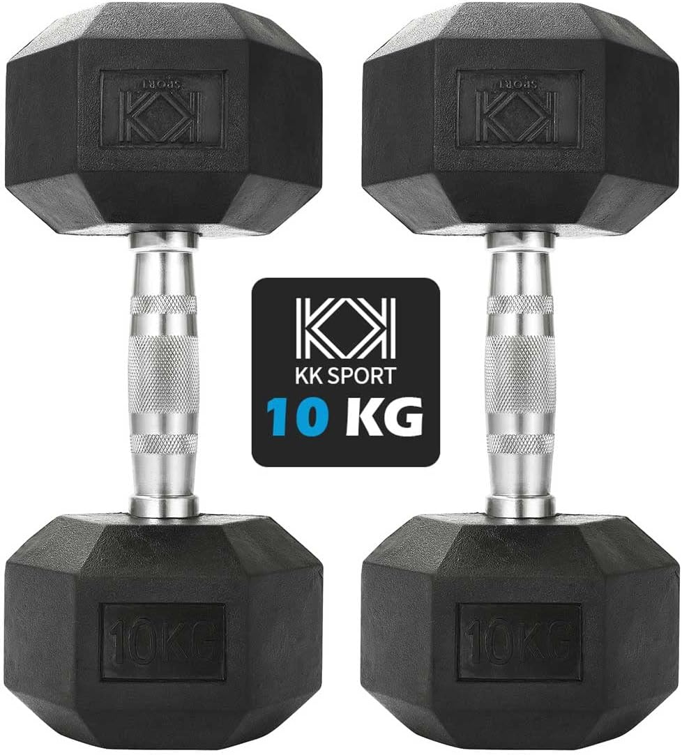 KK Hex Dumbbell Set - Dumbbell Weights For Weight Training
