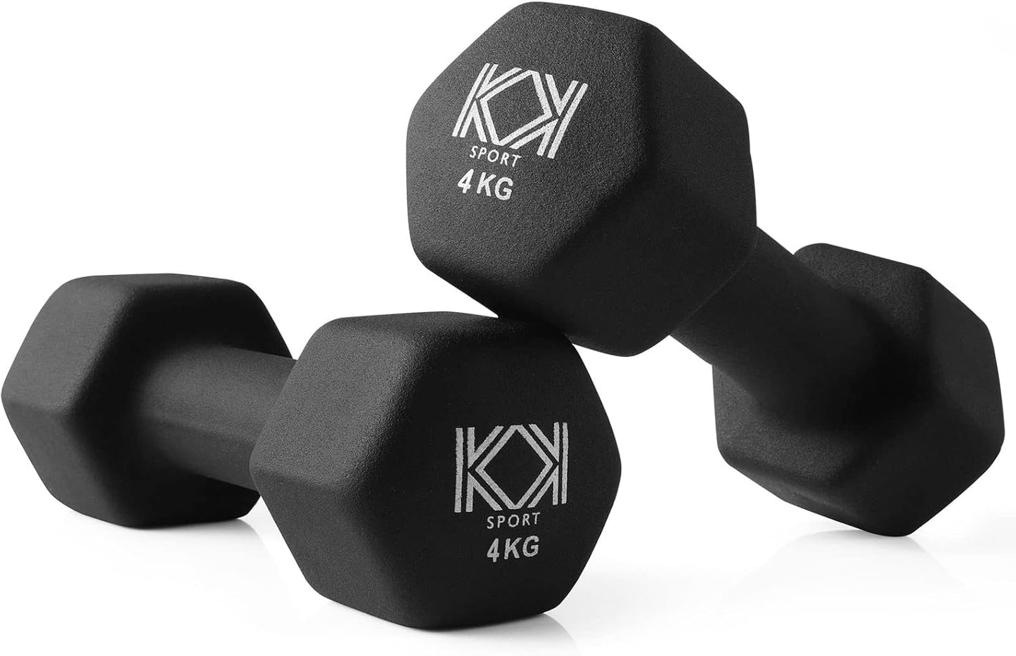 KK Neoprene Dumbbells for Home, and Gym- Hand Weights Dumbbells for Exercise
