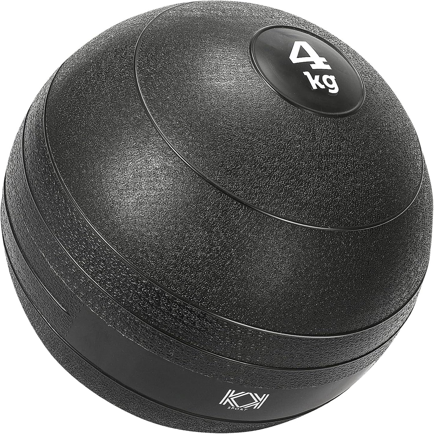 KK Slam Ball Heavy Duty Medicine Ball. No Bounce Rubber Exercise Ball