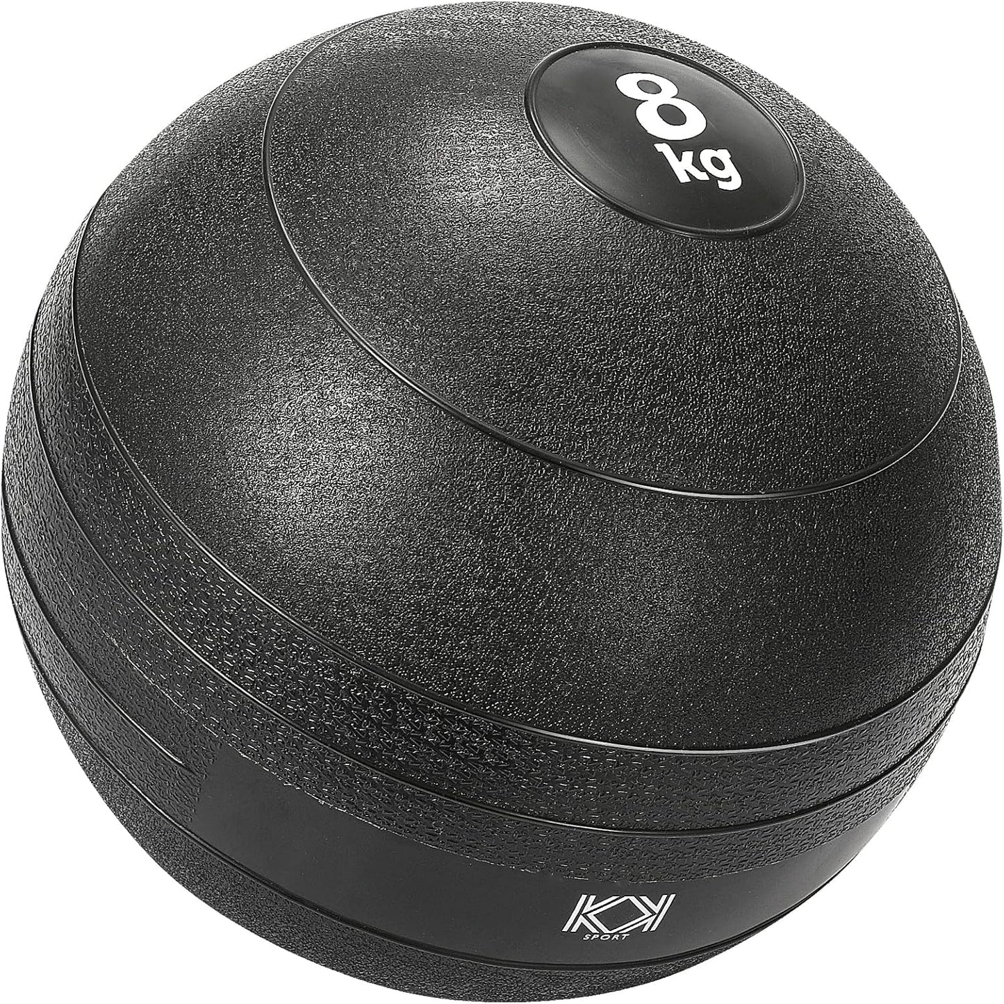 KK Slam Ball Heavy Duty Medicine Ball. No Bounce Rubber Exercise Ball