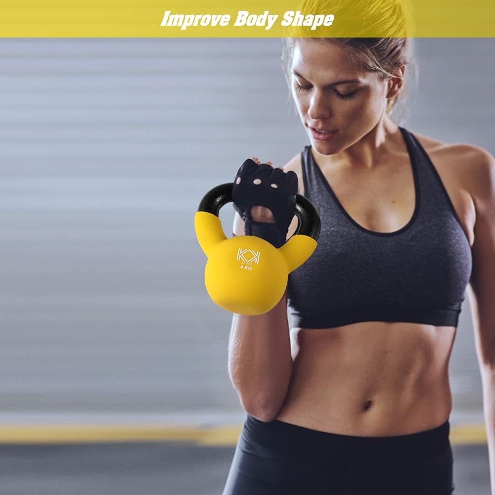 KK Cast Iron Kettlebells Neoprene Coated 2kg – 24kg