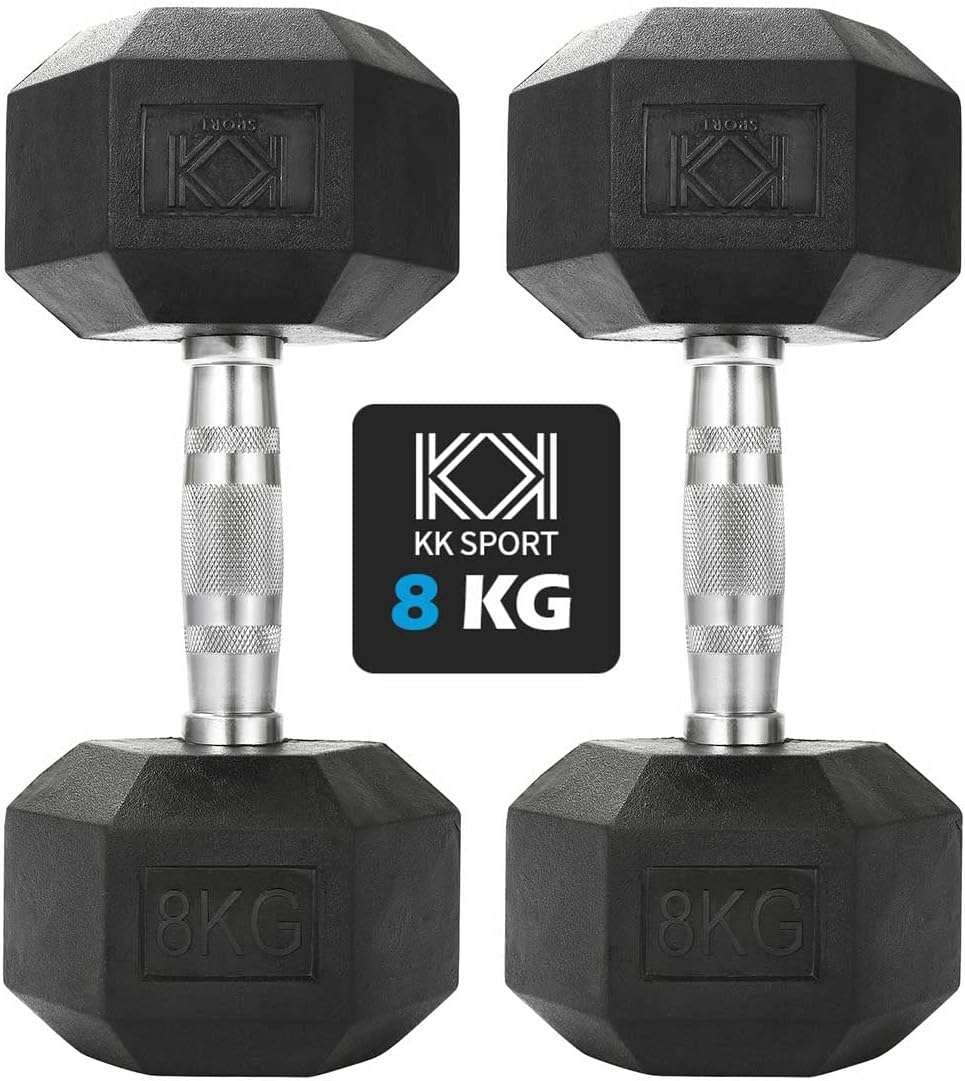 KK Hex Dumbbell Set - Dumbbell Weights For Weight Training