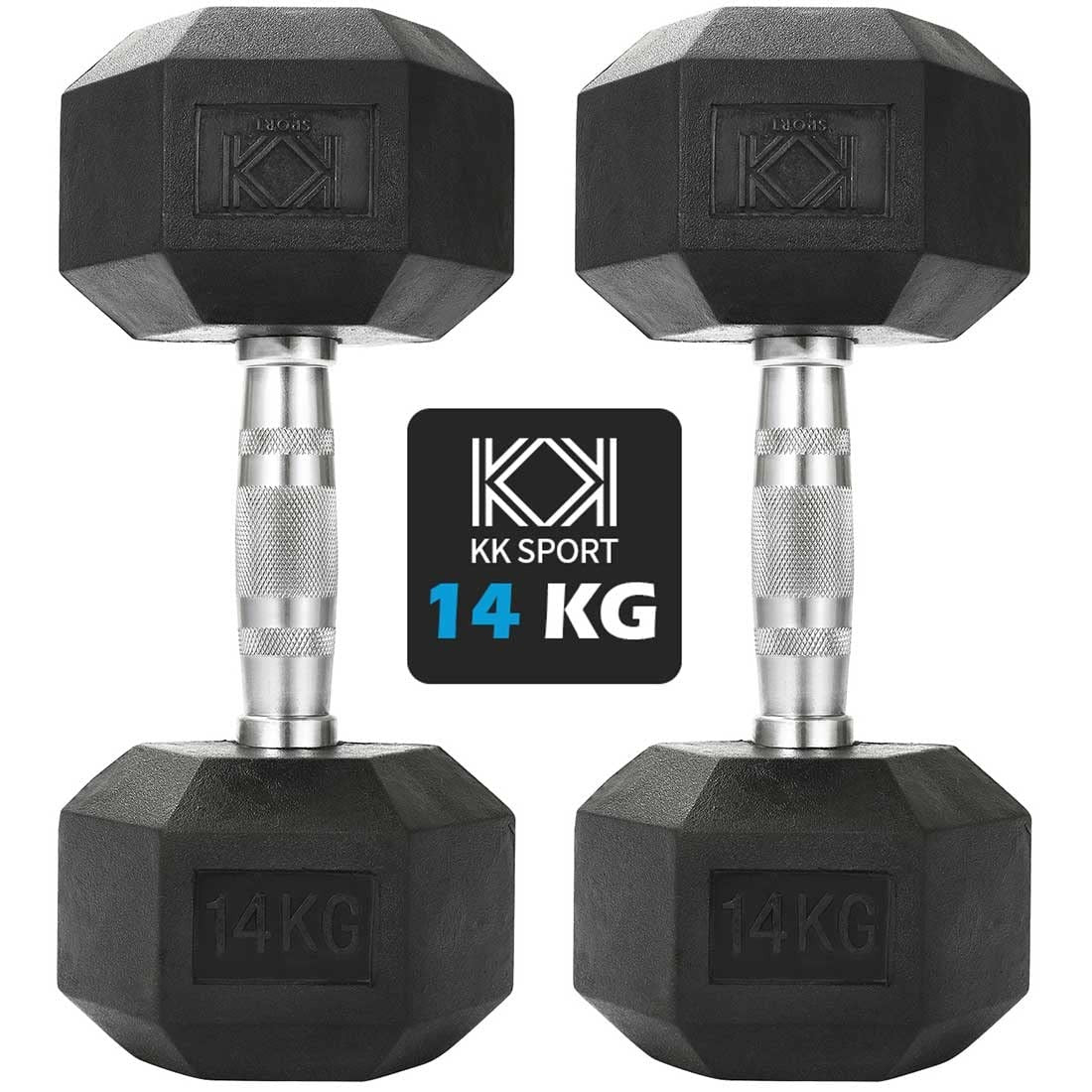 KK Hex Dumbbell Set - Dumbbell Weights For Weight Training