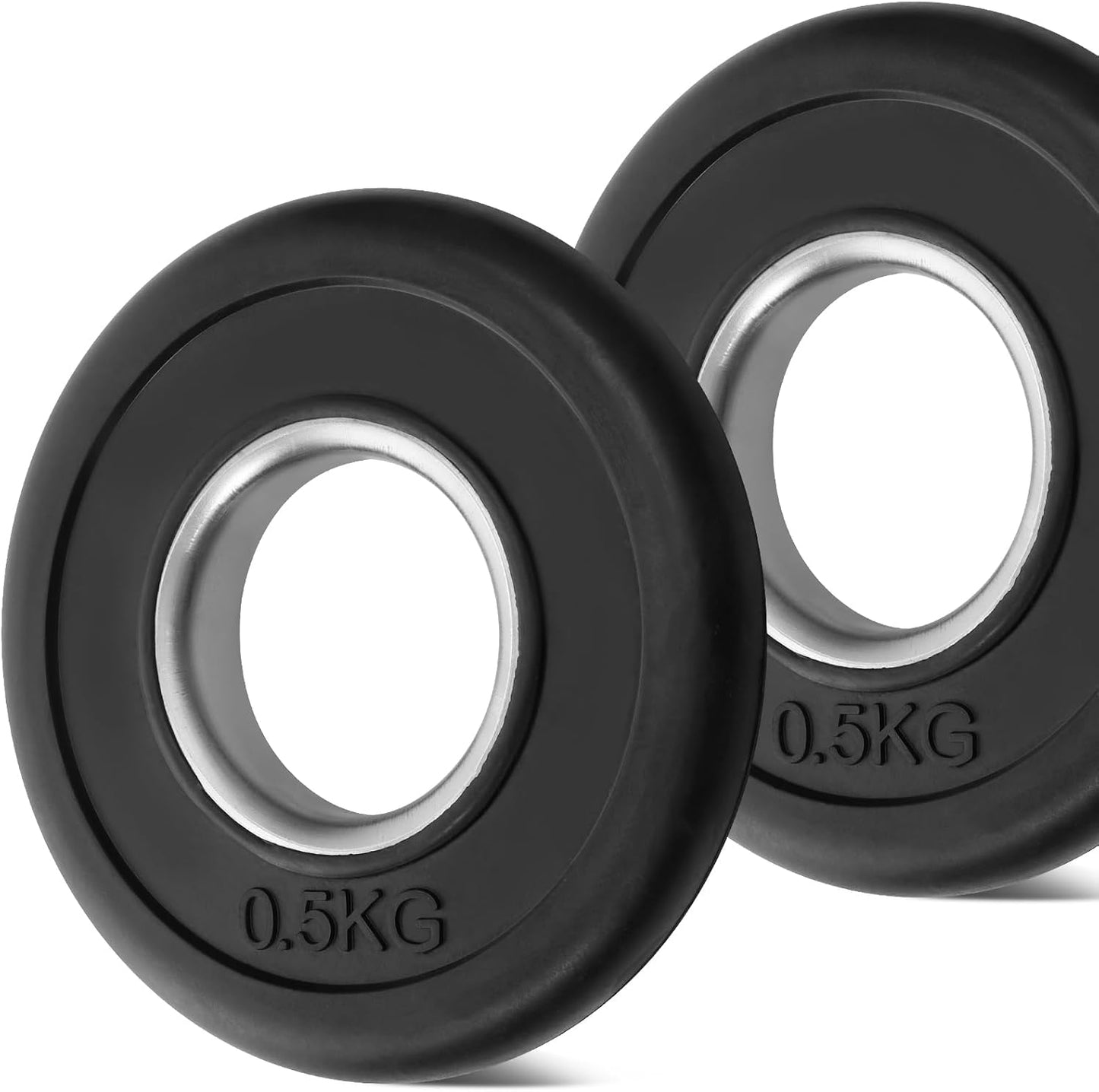 KK Weight Plates Cast Iron Barbell Weight Set – 2’’ Hole Weight Plate Set For Women & Men