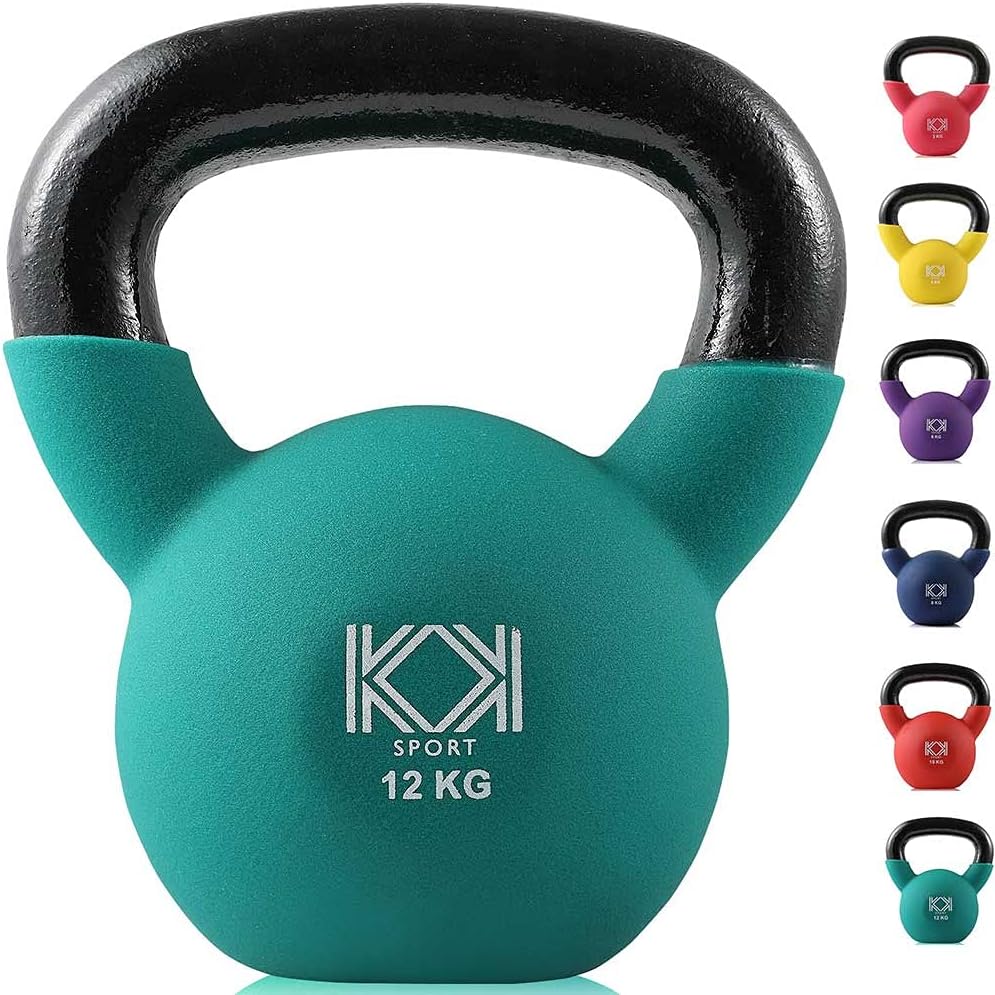 KK Cast Iron Kettlebells Neoprene Coated 2kg – 24kg