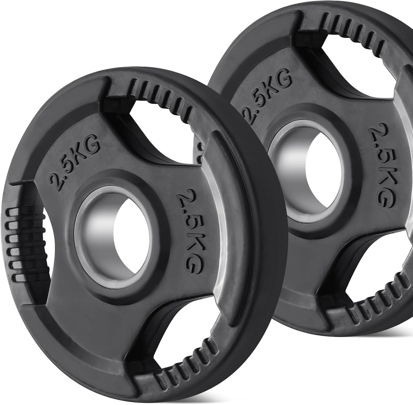 KK Weight Plates Cast Iron Barbell Weight Set – 2’’ Hole Weight Plate Set For Women & Men