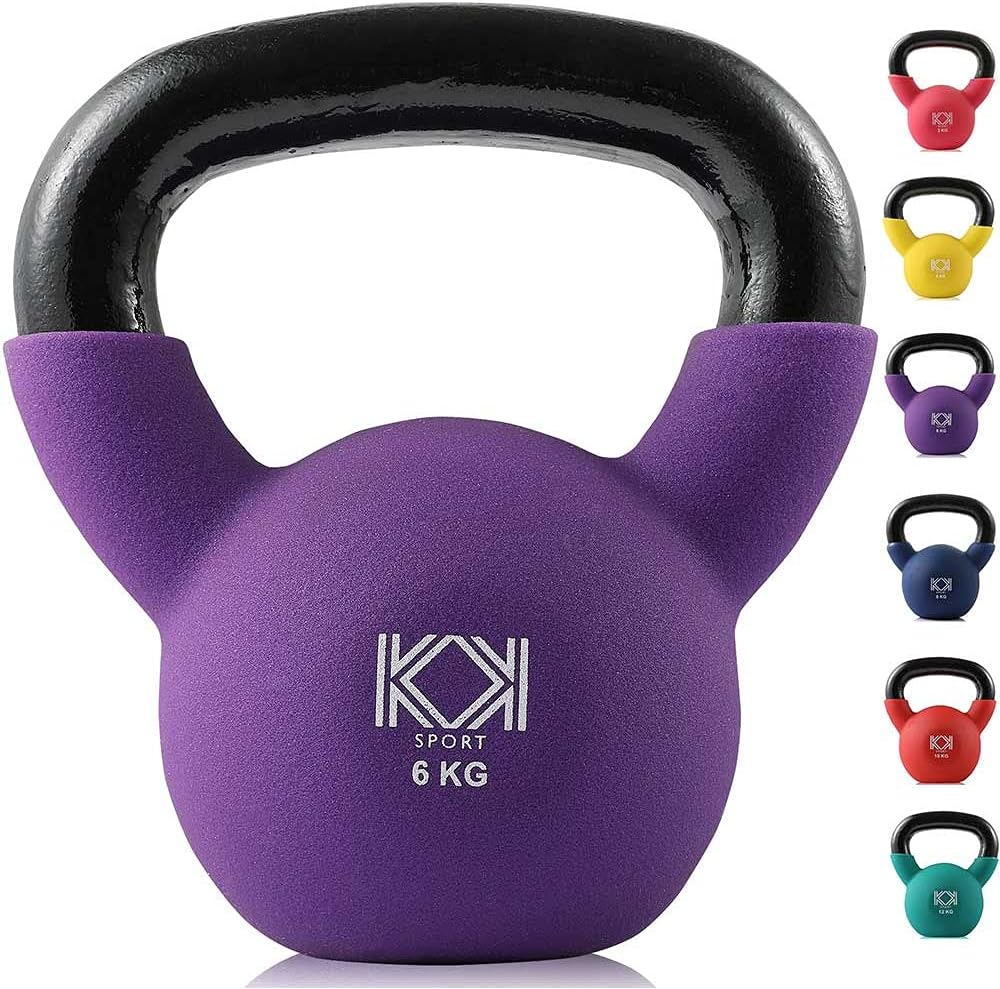 KK Cast Iron Kettlebells Neoprene Coated 2kg – 24kg