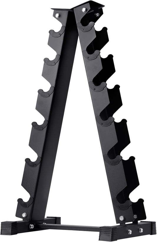 KK Heavy Duty Dumbbell Rack - 6-Tier Weights Storage Dumbbell Stand