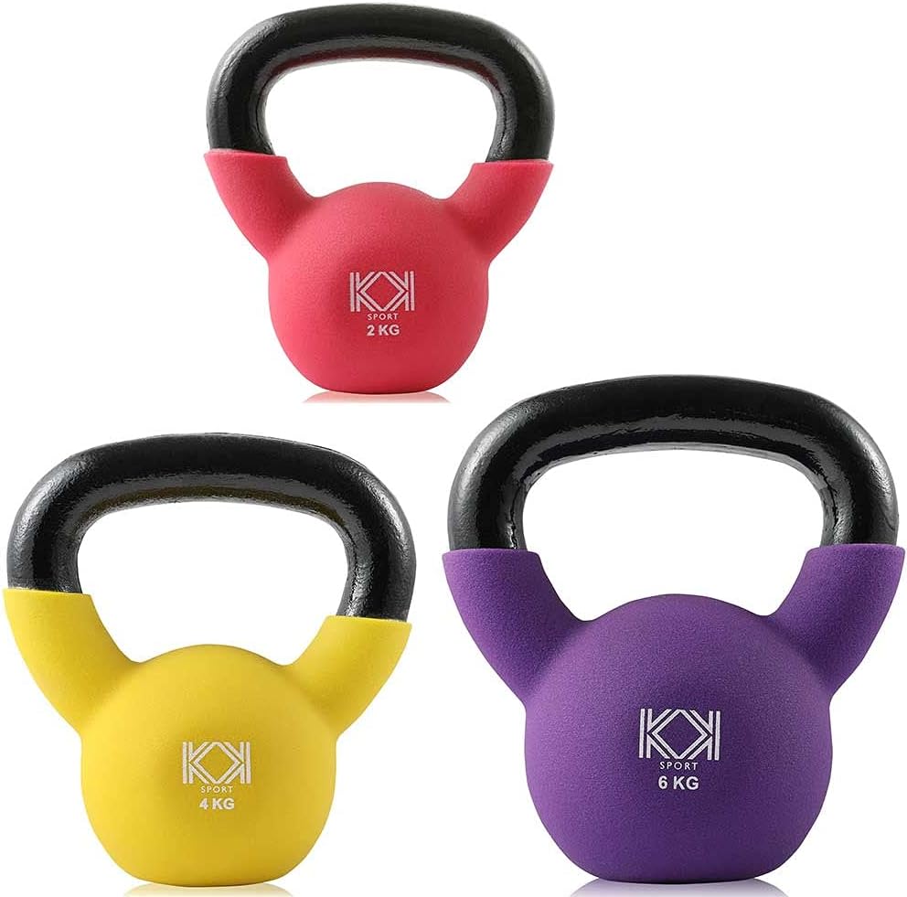 KK Cast Iron Kettlebells Neoprene Coated 2kg – 24kg