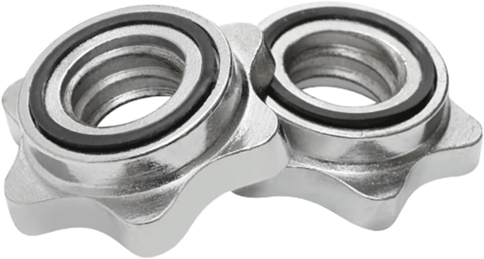 KK Chrome Barbell 2 Spinlock Collar