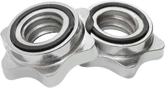 KK Chrome Barbell 2 Spinlock Collar