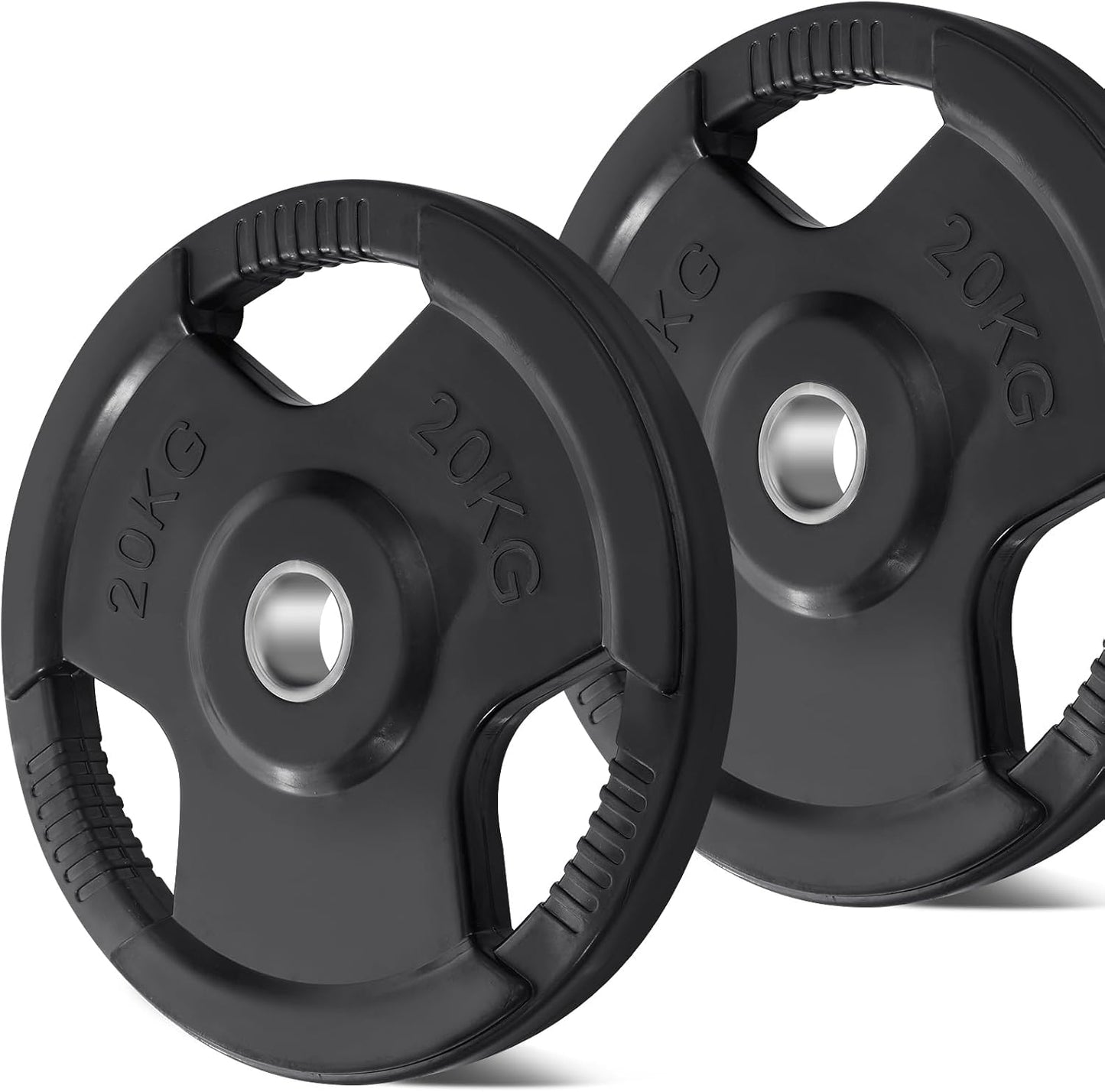 KK Weight Plates Cast Iron Barbell Weight Set – 2’’ Hole Weight Plate Set For Women & Men