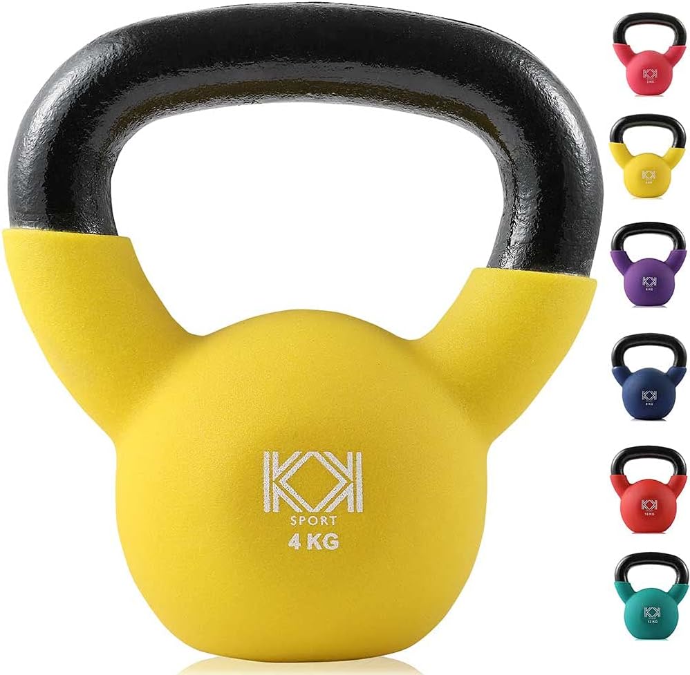 KK Cast Iron Kettlebells Neoprene Coated 2kg – 24kg