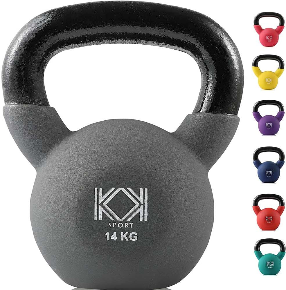 KK Cast Iron Kettlebells Neoprene Coated 2kg – 24kg