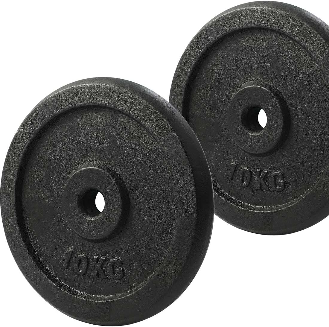 KK Cast iron Weight Plate Set. Dumbbell Plates for Home or Gym Training or Weightlifting.