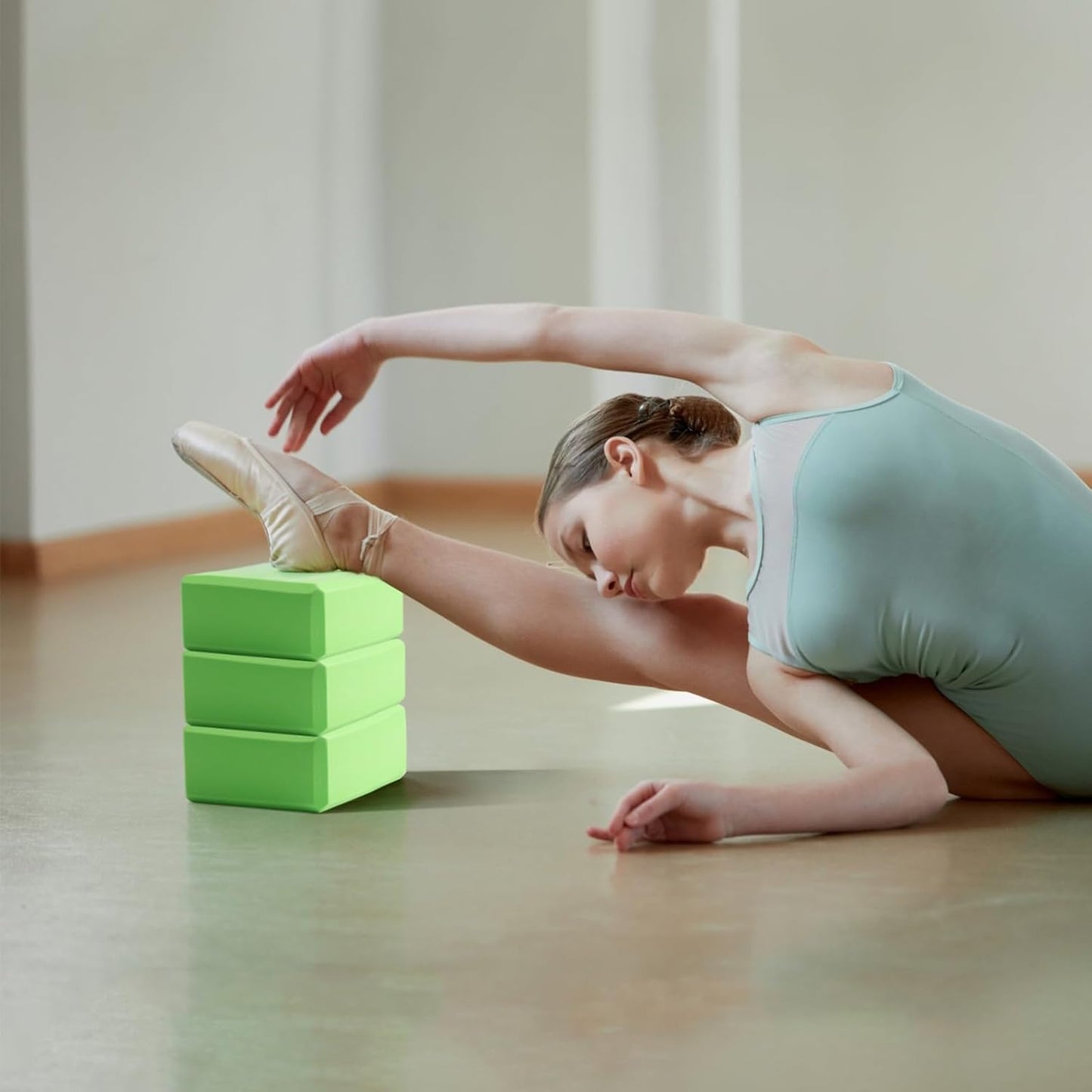 KK Yoga Blocks Set of 2 - High Density EVA Foam Yoga Bricks