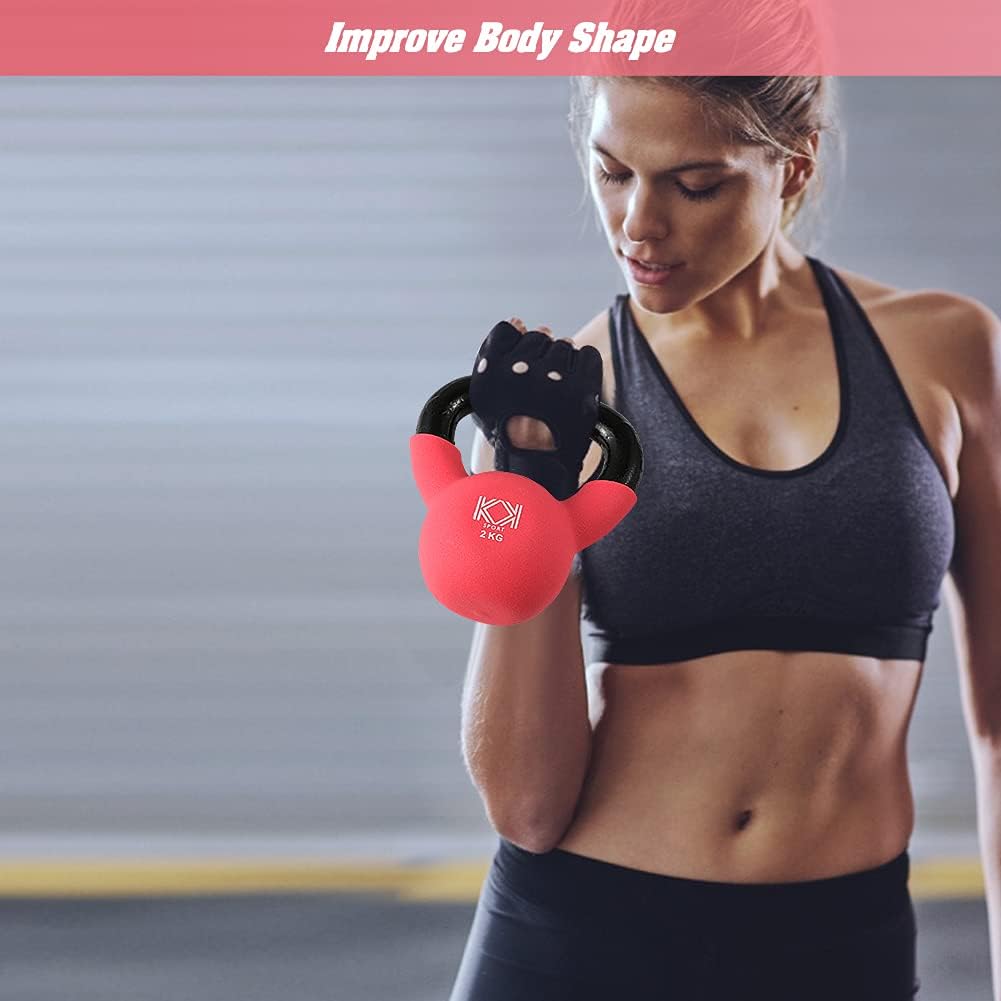 KK Cast Iron Kettlebells Neoprene Coated 2kg – 24kg