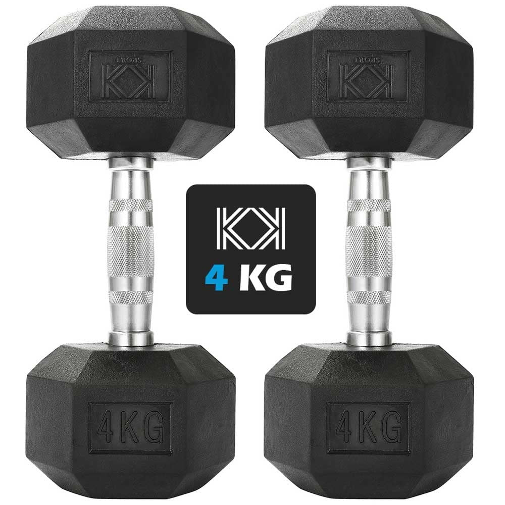 KK Hex Dumbbell Set - Dumbbell Weights For Weight Training